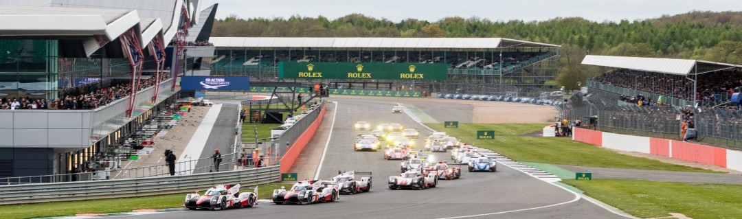 Toyota leads first two hours at Silverstone