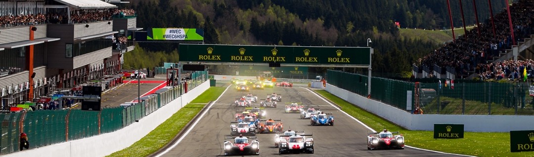 #7 Toyota leads after two frantic hours at Spa
