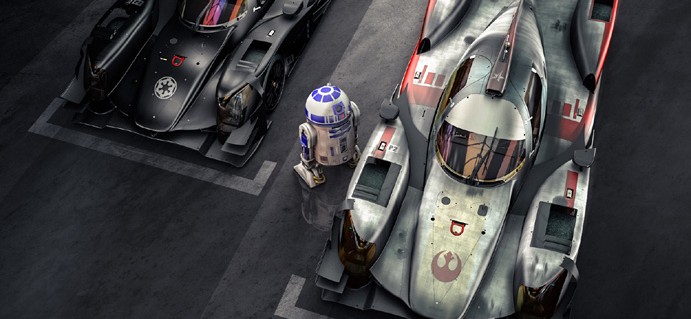 Sports cars using the force...