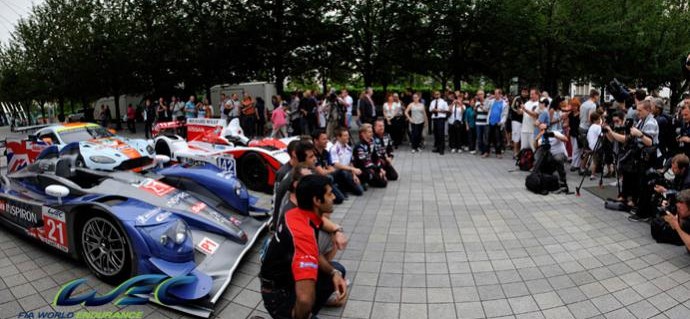FIA WEC drivers prepare for Round 4 of the World Endurance Championship at Silverstone with a visit to the EDF Energy London Eye