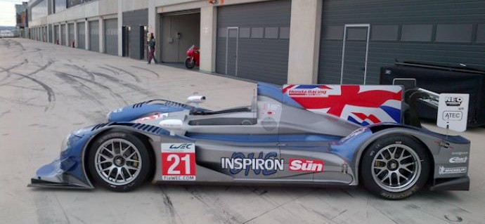 Un aileron aux couleurs de l’Union Jack pour Strakka Racing