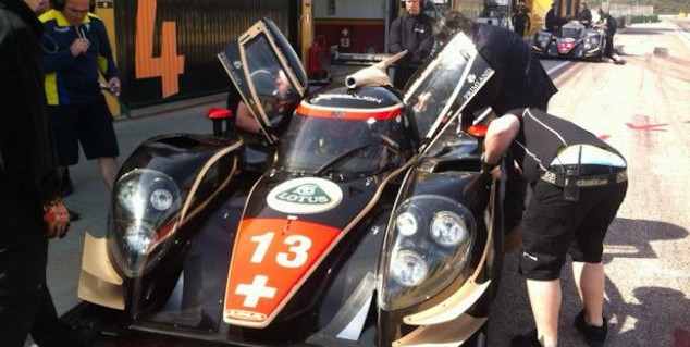 Rebellion Racing test their new Lola-Toyotas in Spain