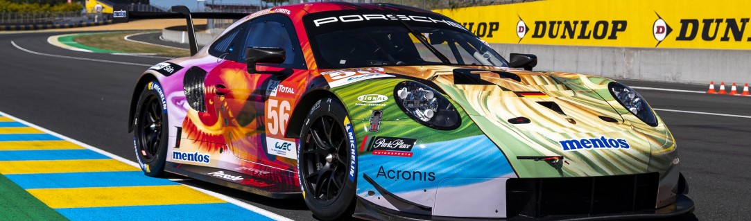 Team Project 1 unveils special Le Mans Art Car livery