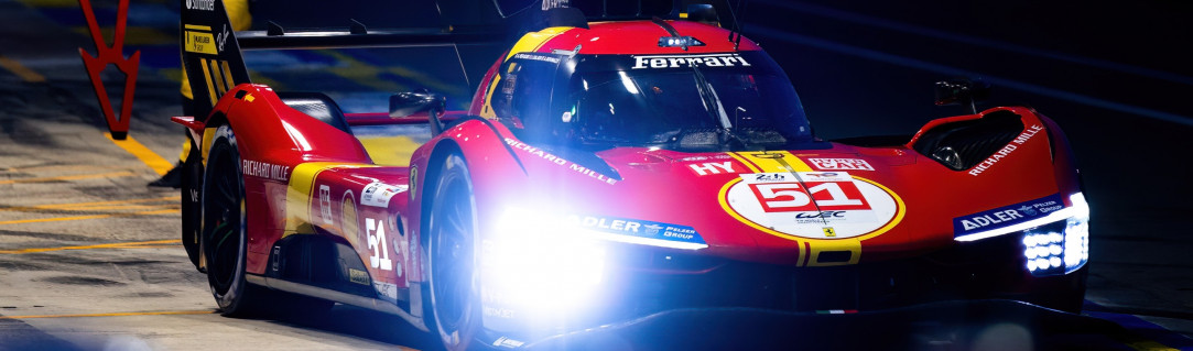 LM24 16 hour report: Ferrari leads Hypercars following slow puncture for Toyota