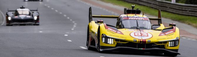 Le Mans 4hr report: No. 83 Ferrari stars in opening stages while Rossi leads in LMGT3